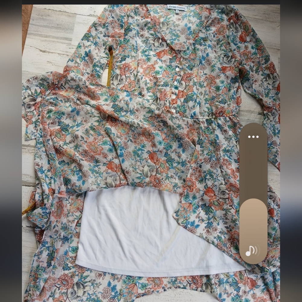 Floral Button-Down Dress